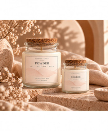 Powder – Φυτικό Κερί Σόγιας