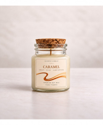 Caramel – Φυτικό Κερί Σόγιας