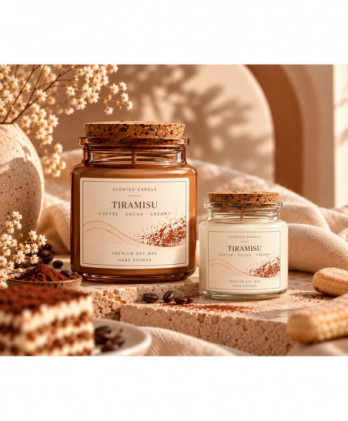 Tiramisu – Φυτικό Κερί Σόγιας