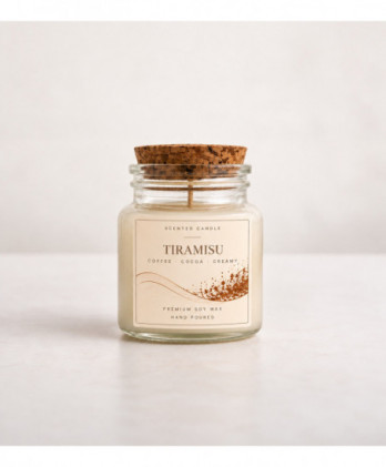 Tiramisu – Φυτικό Κερί Σόγιας