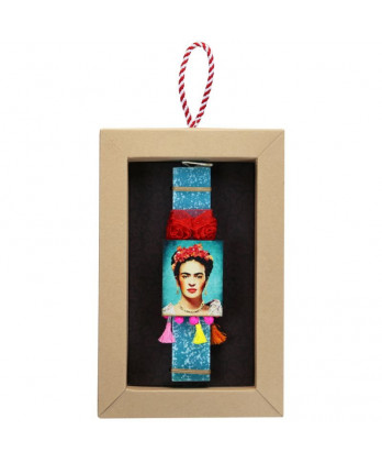 Λαμπάδα Vintage βεραμάν με μαγνητάκι Frida 20 εκ.