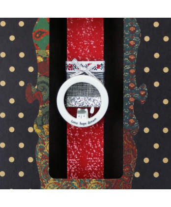 Λαμπάδα κόκκινη με σπίτι σε...