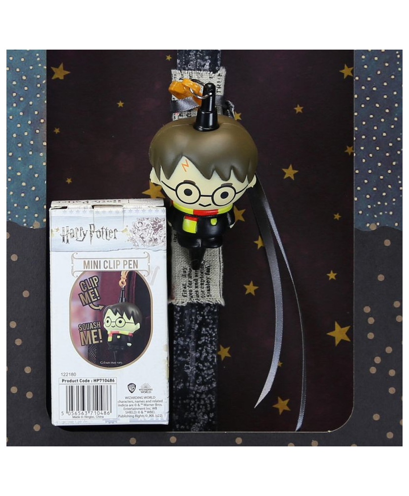 Λαμπάδα Παιδική μαύρη Harry Potter με στυλό antistress 30εκ.