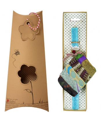 Λαμπάδα βεραμάν με σαντάκι...