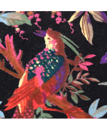 Μαξιλάρι με μαύρο βελούδο 60x60εκ.