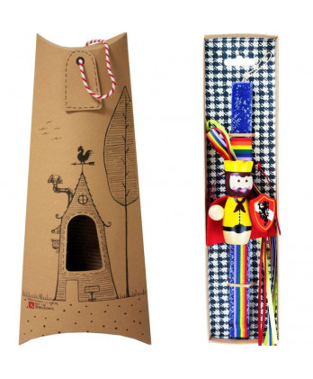 Λαμπάδα Παιδική The king – Μπλε