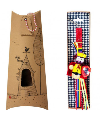 Λαμπάδα Παιδική The king – Κόκκινο