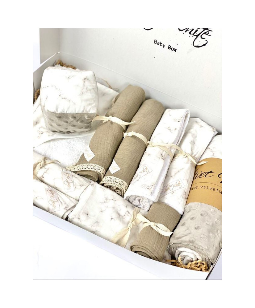 Βρεφικό κουτί δώρου Μarble