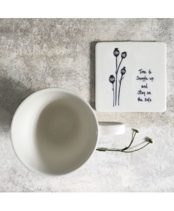 Σουβέρ Από Πορσελάνη Time Τo Snuggle 10,5εκ.