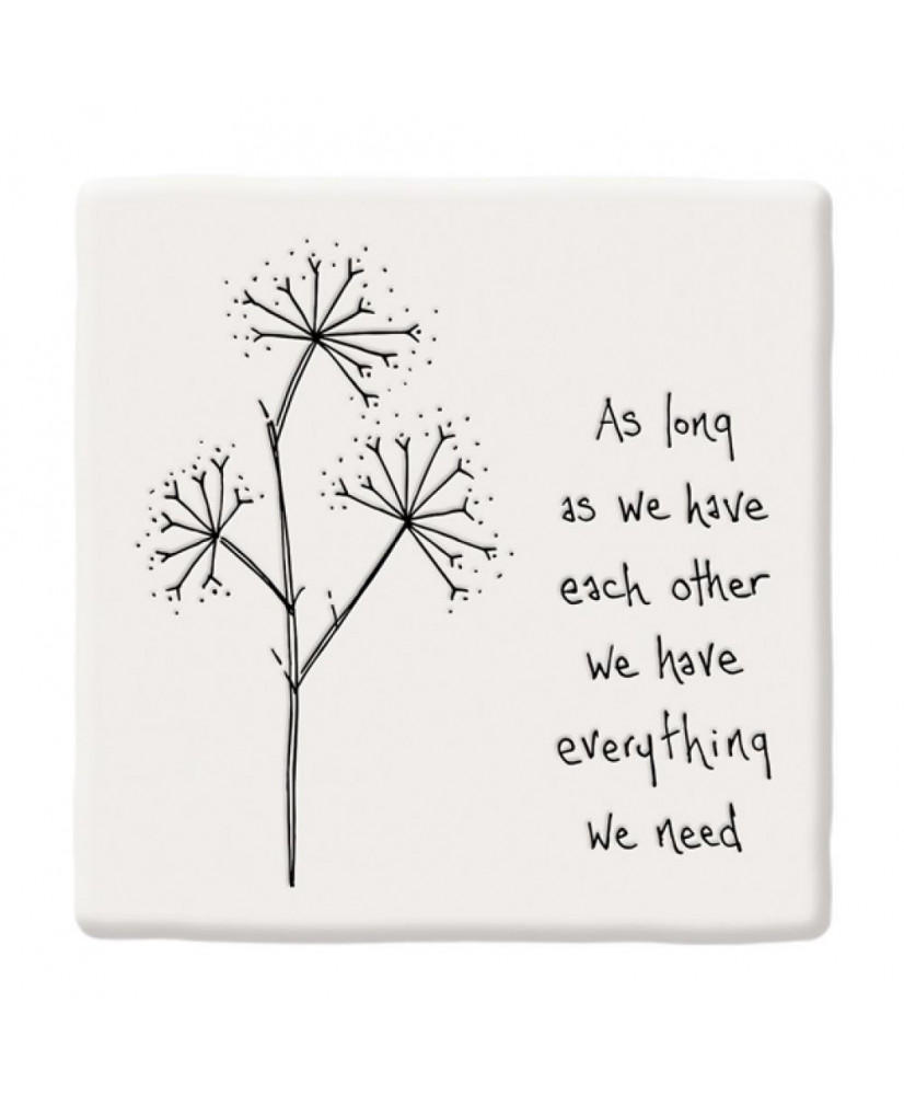 Σουβέρ Από Πορσελάνη As long as have each other 10,5εκ.