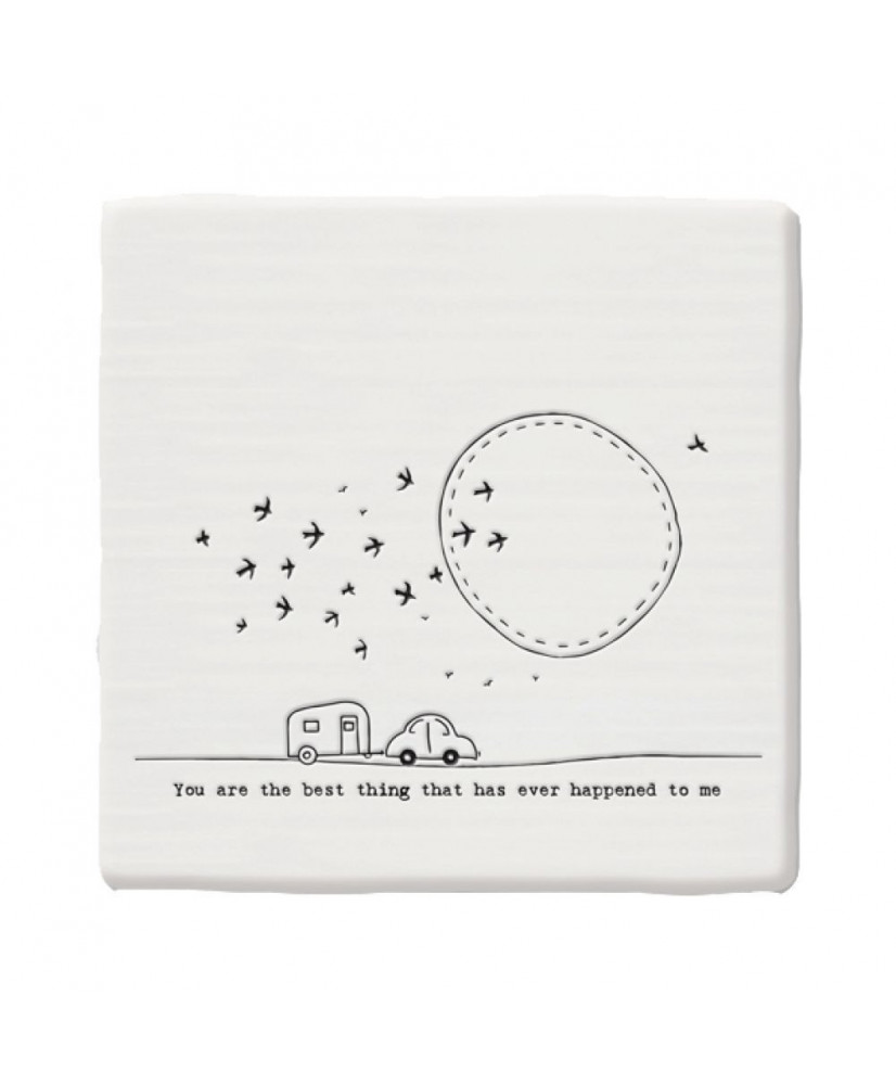 Σουβέρ Από Πορσελάνη Με κλαδί Best thing that ever happened 10εκ.