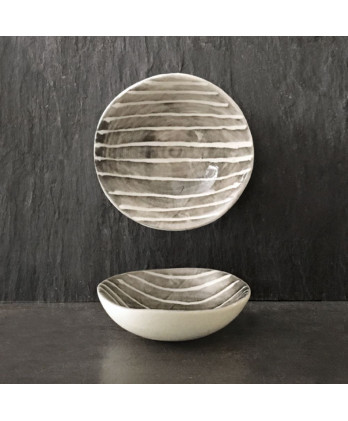 Μπολ Κεραμικό Με Ρίγες...