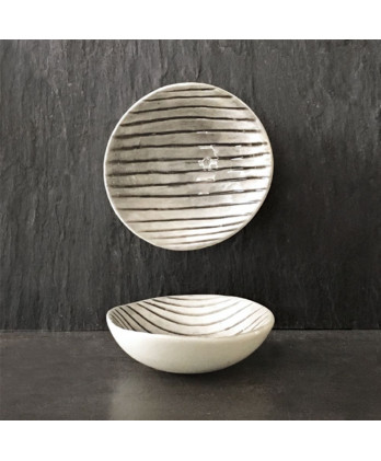 Μπολ Κεραμικό Με Ρίγες...