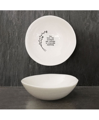 Μπολ Από Λευκή Πορσελάνη...