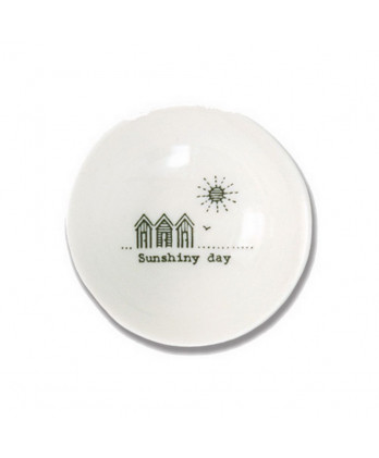 Μπολ Από Λευκή Πορσελάνη Μικρό wobbly Sunshiny day 6 εκ.