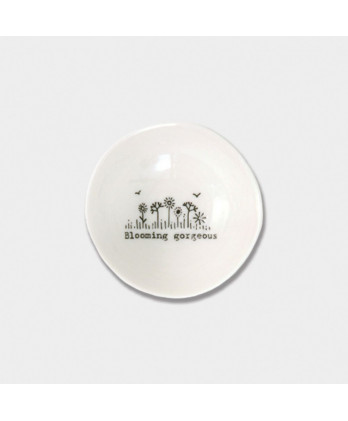 Μπολ Από Λευκή Πορσελάνη Μικρό wobbly Blooming gorgeous 6 εκ.
