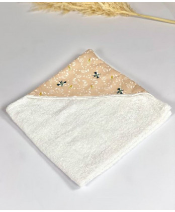 Βρεφικό μπουρνουζάκι κάπα Pink Swallow