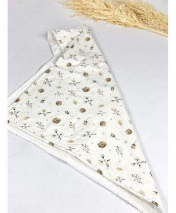 Βρεφικό μπουρνουζάκι κάπα Vintage Flowers