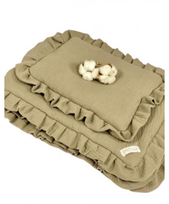 Muslin Bed Set Caramel