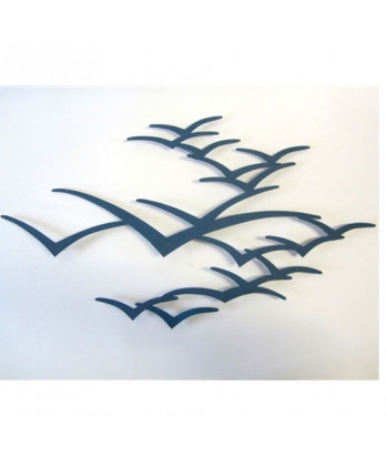 Σύνθεση Γλάρων Τοίχου Μπλε 53 εκ.