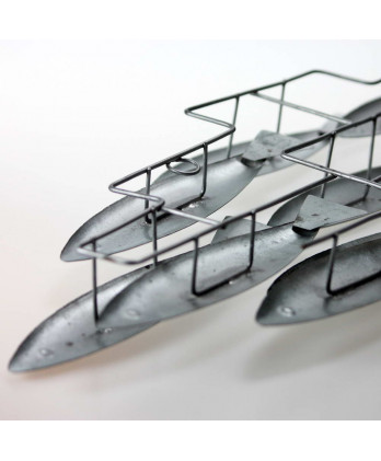 Σχολείο Ψαριών Μεταλλικά 54 εκ.