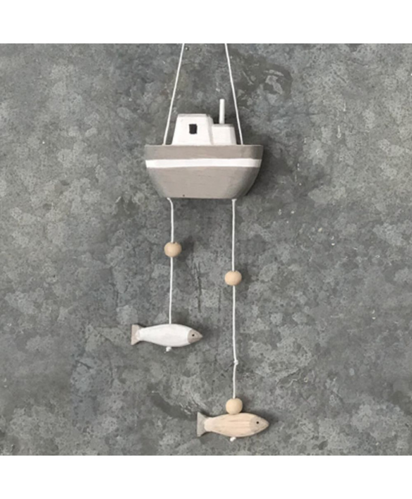 Κρεμαστό Καράβι Και Ψάρι