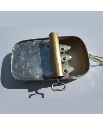 Κουτί σαρδέλες μικρό 6 εκ.