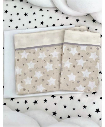 Σεντόνια κούνιας Lovely Stars