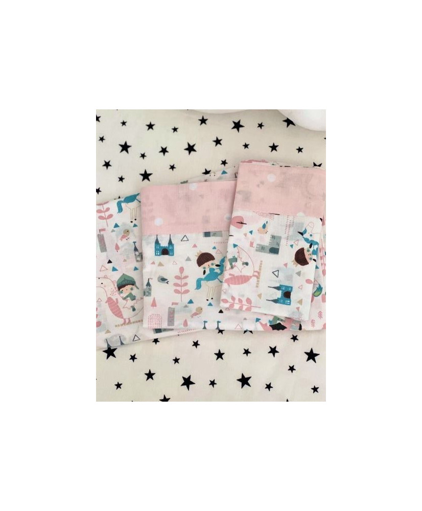 Σεντόνια κούνιας Pink Knight