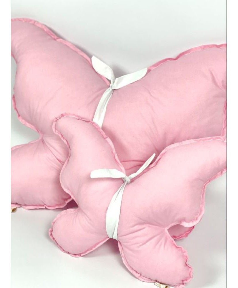 Παιδικό Διακοσμητικό Μαξιλάρι Ροζ Πεταλούδα