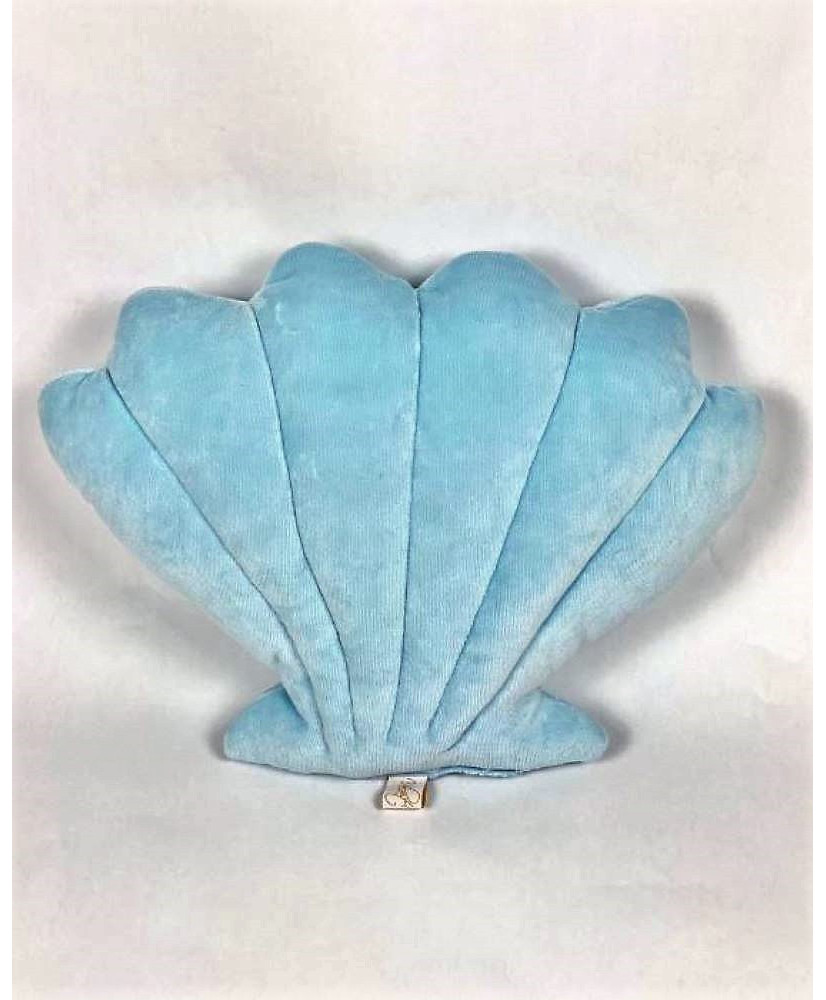 Παιδικό Διακοσμητικό Αχιβάδα Βελούδινο Γαλάζιο