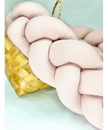 Πάντα Πλεξούδα Dusty Pink Waffle