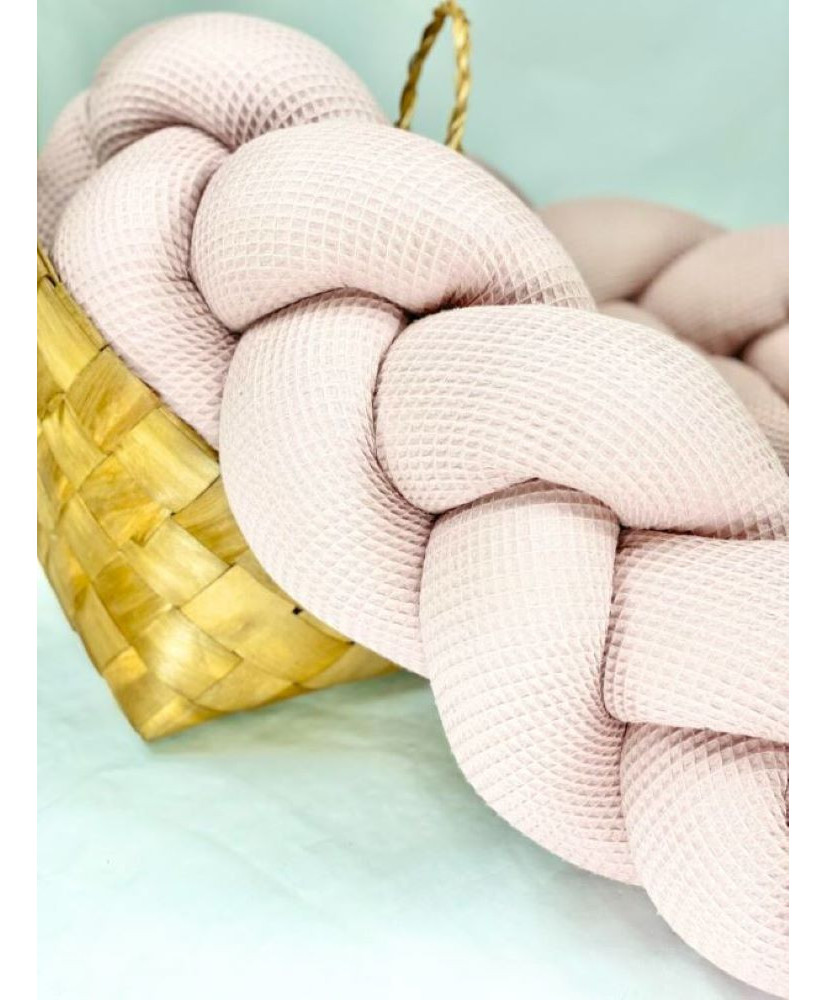 Πάντα Πλεξούδα Dusty Pink Waffle