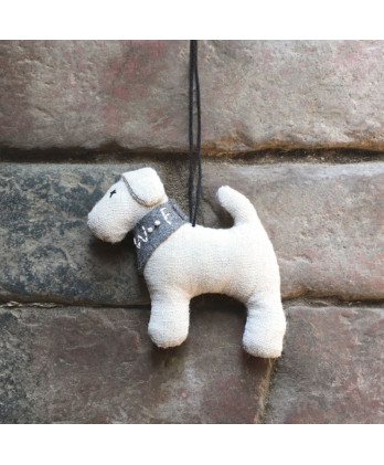 Κρεμαστό Σκύλος  Με Φουλάρι...