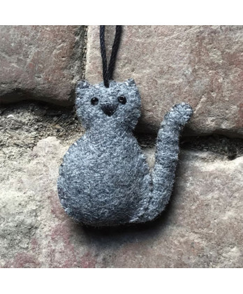 Κρεμαστή Γάτα Γκρι Φέλτ