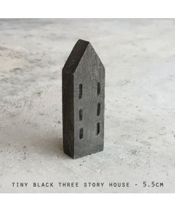 Μίνι Σπίτι  Μαύρο 3όροφο 5εκ
