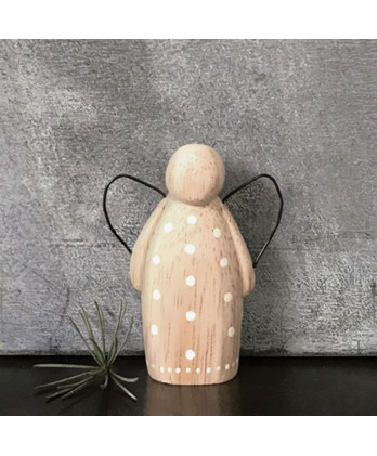 Ξύλινος Άγγελος Μεσαίος Πουά