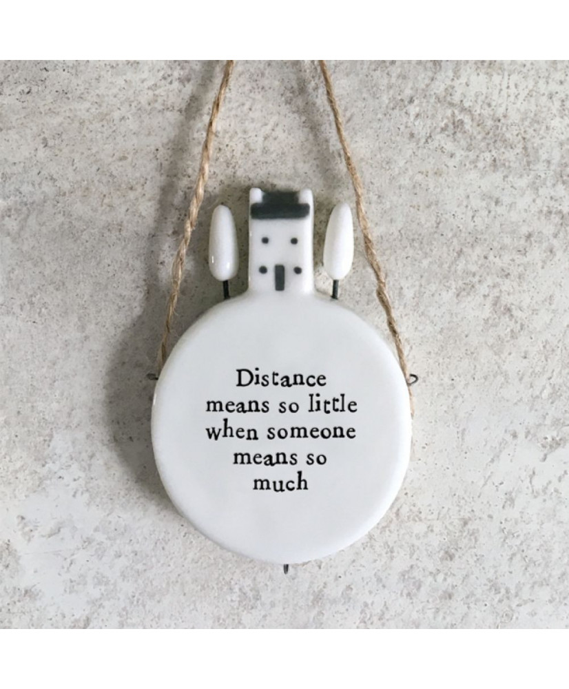 Στολίδι Top Of World Από Πορσελάνη Distance 4,7εκ