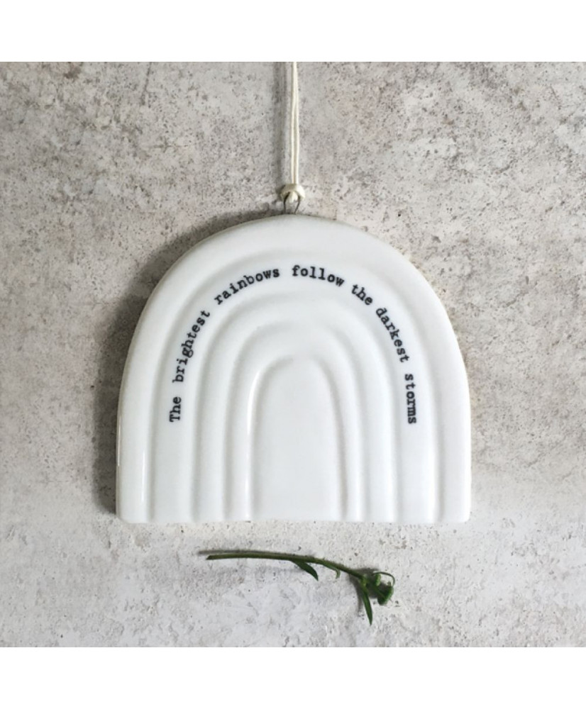 Κρεμαστό Ουράνιο τόξο Από Πορσελάνη Brightest 7x8 εκ