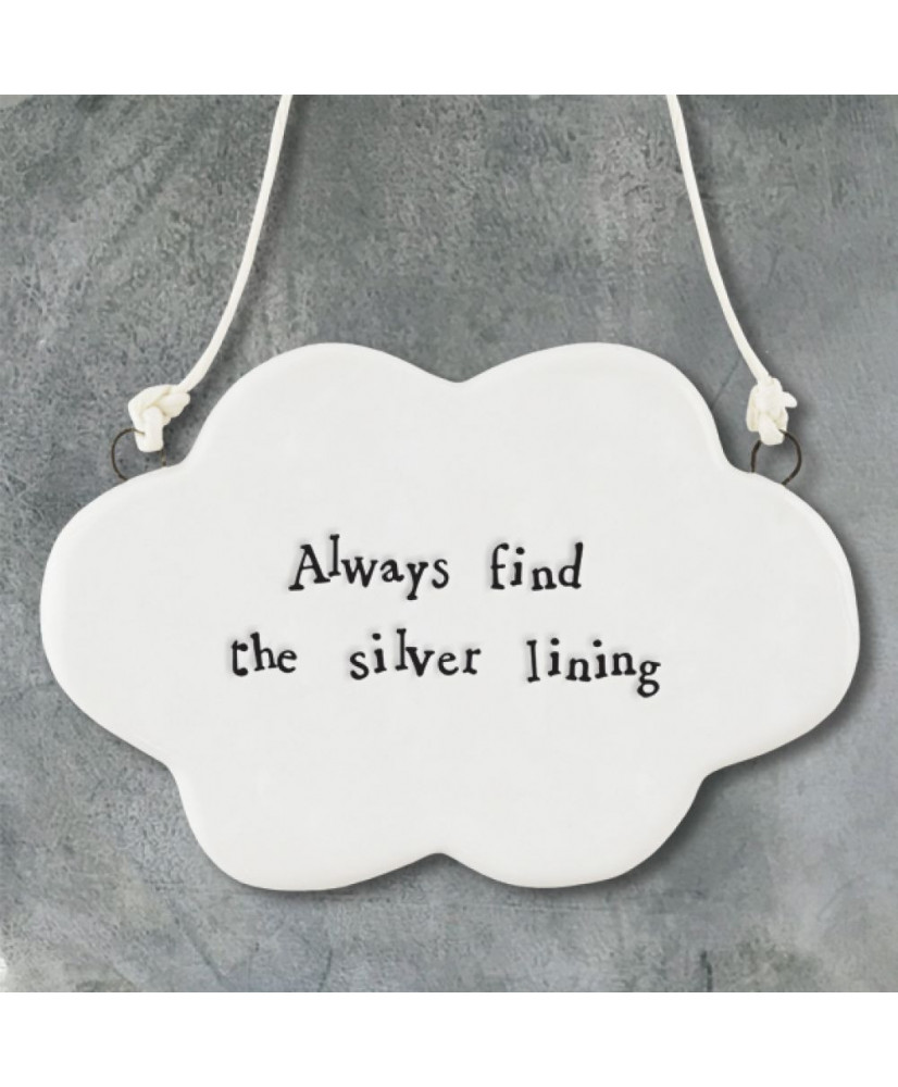 Κρεμαστό Από Πορσελάνη Σύννεφο 5,5εκ