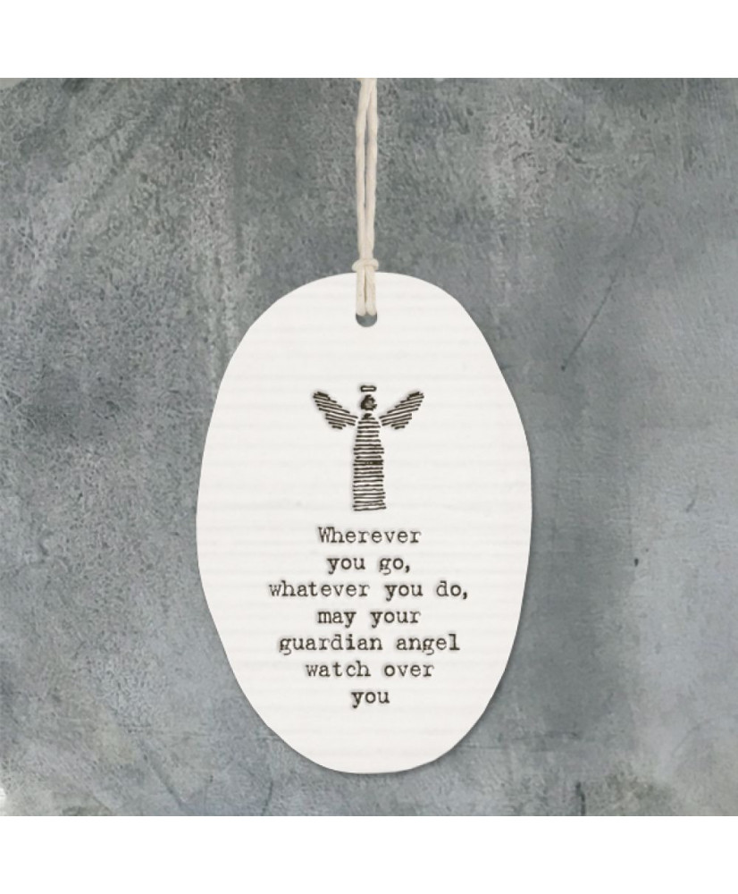 Καδράκι Από Πορσελάνη οβάλ Wherever You Go