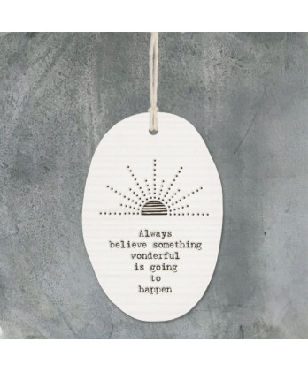 Καδράκι Από Πορσελάνη οβάλ...