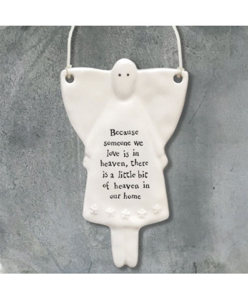 Κρεμαστός Πορσελάνινος Άγγελος