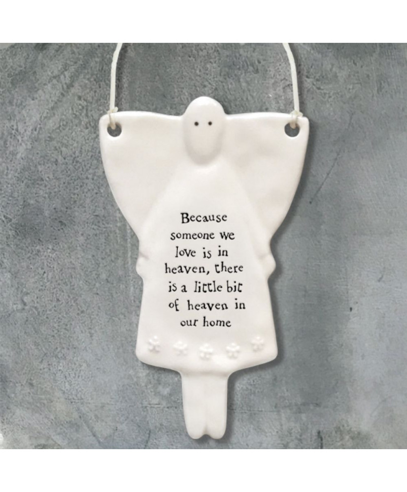 Κρεμαστός Πορσελάνινος Άγγελος