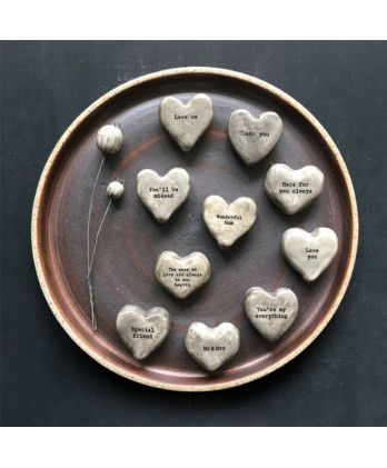 Πέτρα καρδιά Από Πορσελάνη Μικρή Wonderful Mum