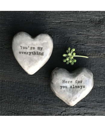 Πέτρα καρδιά Από Πορσελάνη Μικρή You're My Everything
