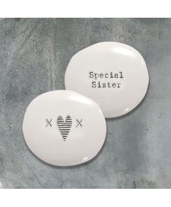 Βότσαλο Από Λευκή Πορσελάνη...