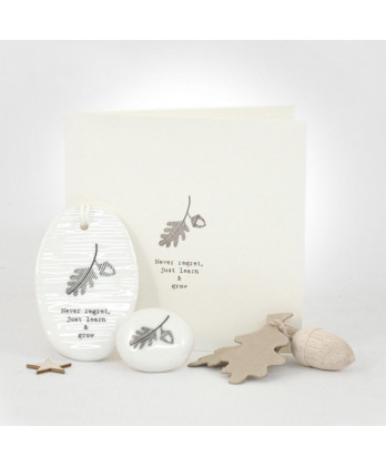 Βότσαλο Από Λευκή Πορσελάνη Special Dad