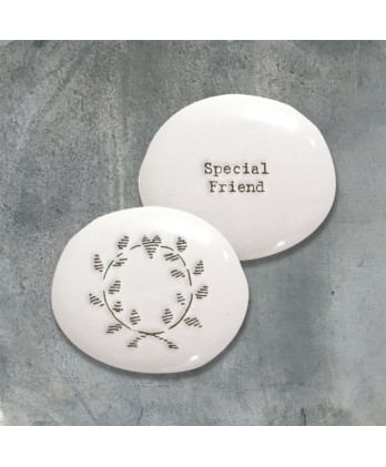 Βότσαλο Από Λευκή Πορσελάνη...