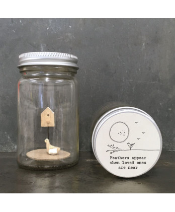 Βάζο Με Ξύλινο Σπίτι -...